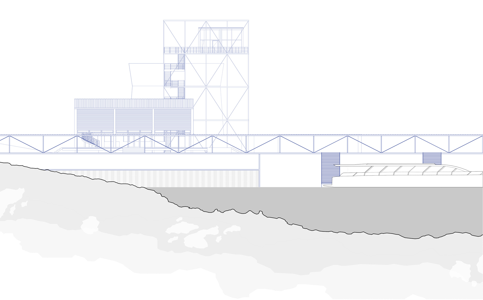 Elevation projet terminal passager