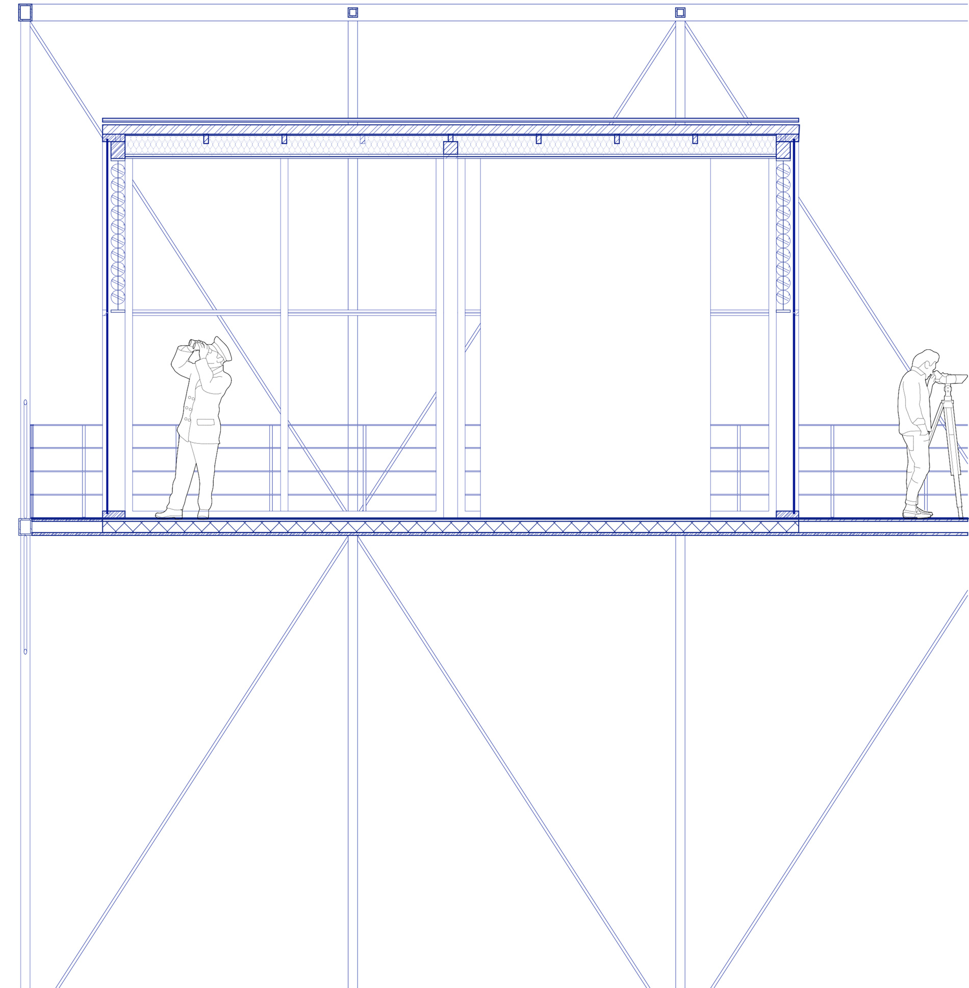 detail architectural projet terminal passager