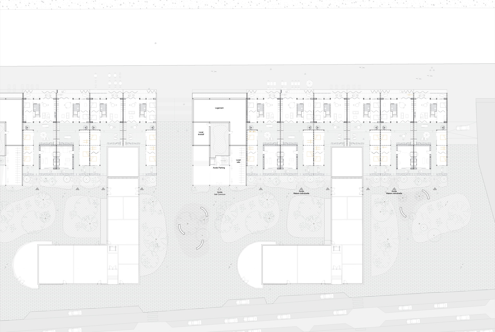 Plan RDC projet logement