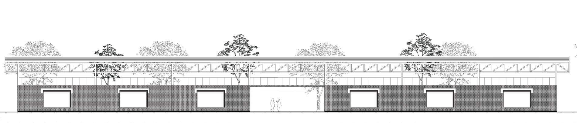 Elevation d'un projet de réhabilitation de stade à Dunkerque